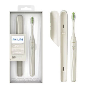 Philips - One by Sonicare Rechargeable Toothbrush - Snow